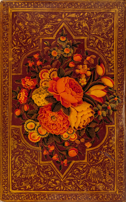 جلد لاکی گل و مرغ | تصویرستان | مرجعی غنی و کامل از نقوش ایرانی
