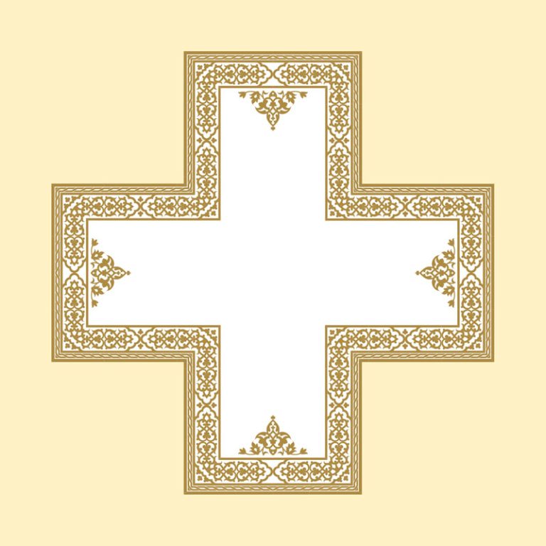 کادر تذهیب چهاروجهی