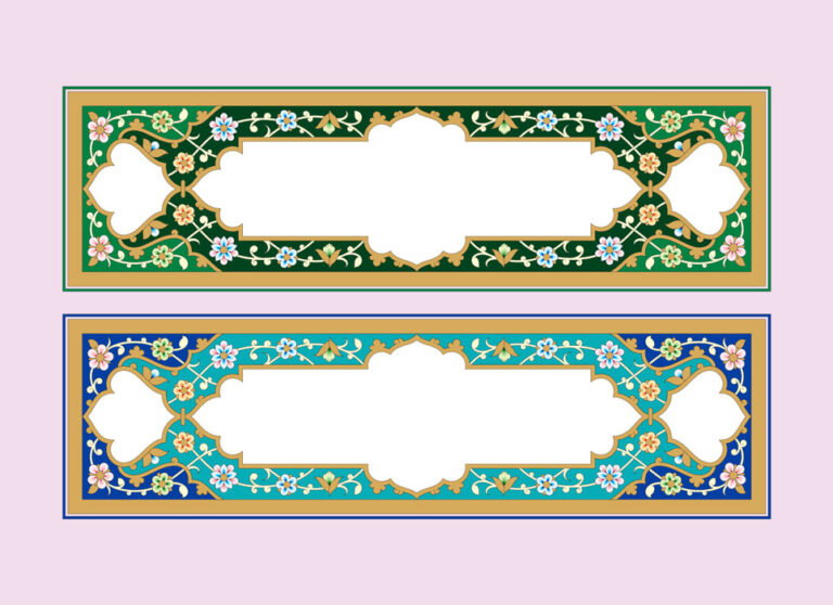 کادر تذهیب