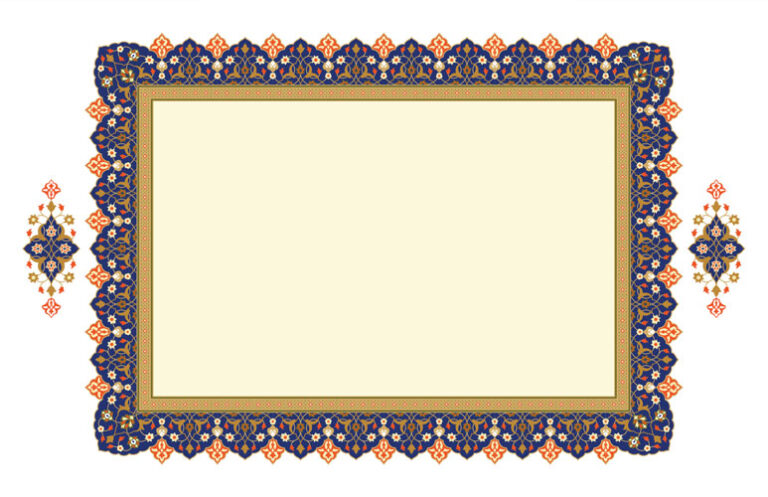 طرح تذهیب