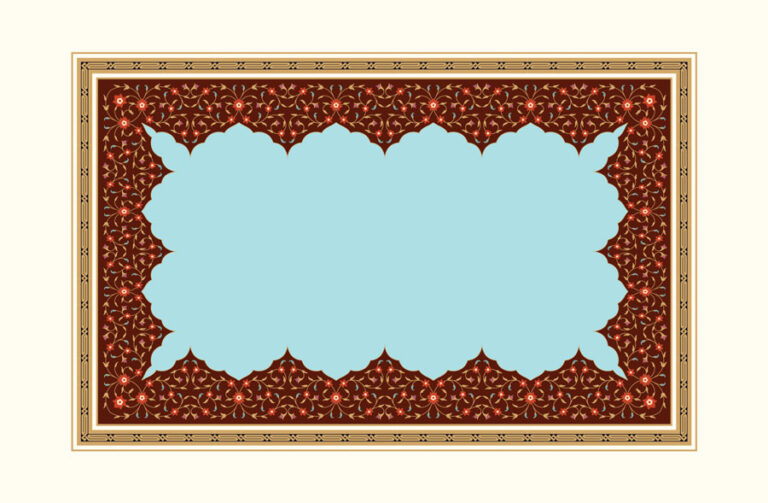 قاب و حاشیه اسلیمی