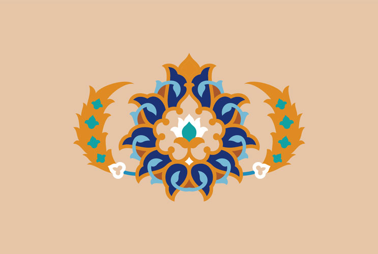 نقش اسلیمی و ختایی ایرانی
