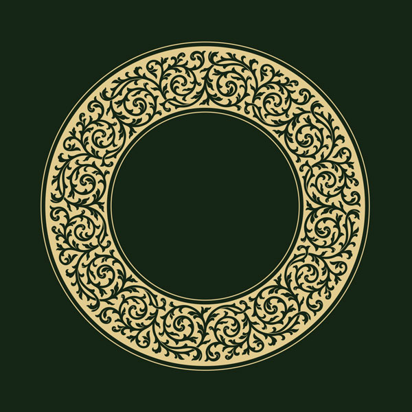 حاشیه دایره اسلیمی