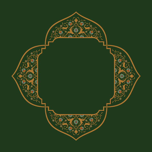 قاب تزئینی اسلیمی