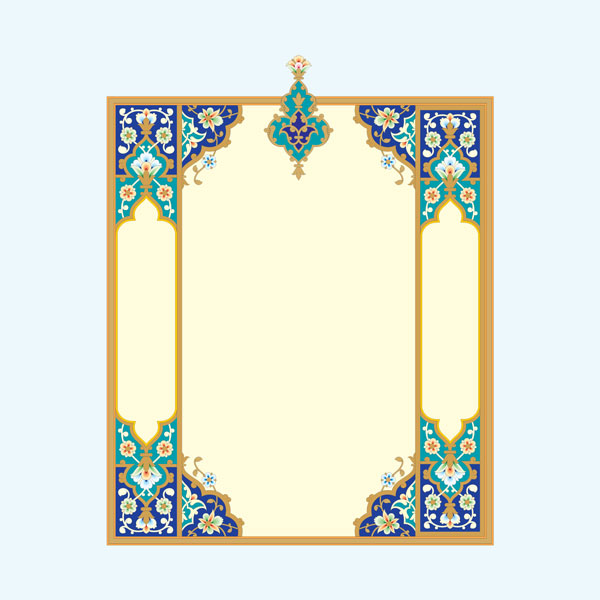 کادر تذهیب