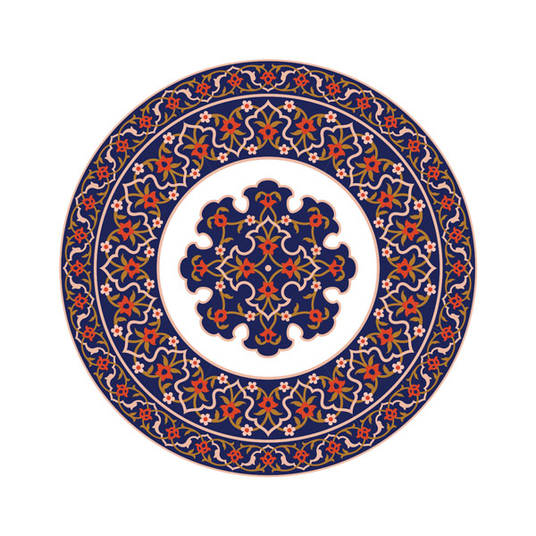 شمسه و حاشیه دایره
